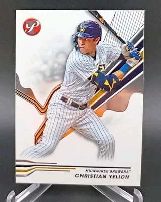 2024 Topps Pristine - Christian Yelich #157 - Image 1 of 2