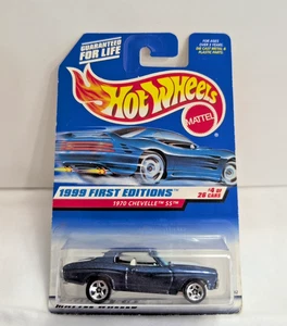 Hot Wheels 1999 First Editions 1970 CHEVELLE SS 4 of 26 #915 Blue Pinstripe 1998 - Bild 1 von 13