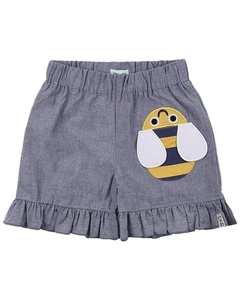 Lilly And Sid Busy Bee Pocket Short Blue 3-4 Years - Picture 1 of 3