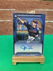 2011 Topps 60 AUTOGRAPH Cleveland Indians Josh Tomlin # T60A-JT - Picture 1 of 2