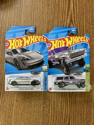 Hot Wheels Zamac Porsche Taylor Turbo S & 64 Nova Gasser 007 & 008 2023 Foto 1 de 4