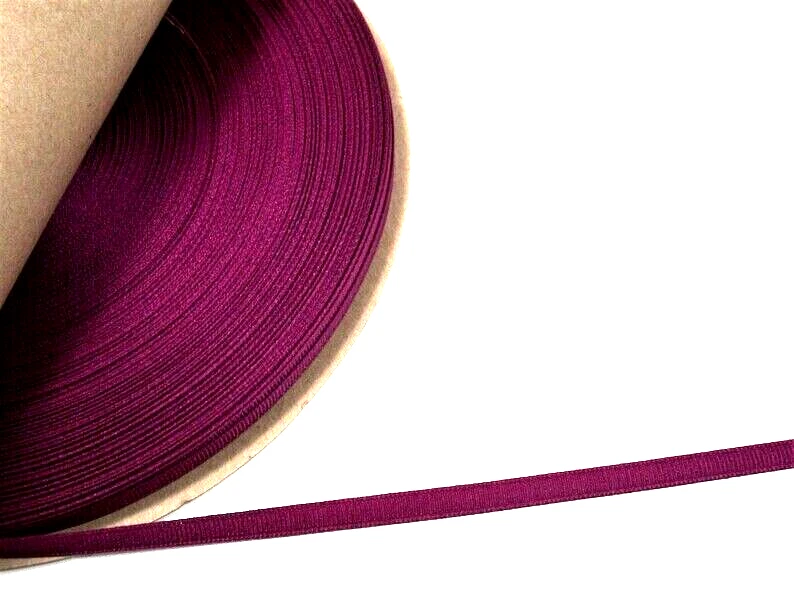 Bright Purple Grosgrain Ribbon 1/4" wide x 8 yards Schiff Festive Fuchsia B61 - Image 1 of 4
