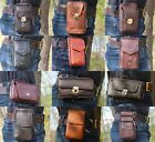 Waist Bag Leather Phone Belt Pouch Holder Holster Fanny Pack Accessory Pack of 2