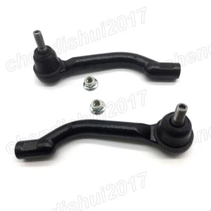 2 Front Steering Tie Rod End LH & RH For 07-13 Nissan X-Trail T31 Rogue Qashqai - Picture 1 of 6