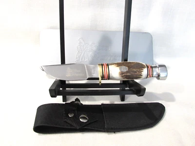 Steel Warrior Fixed Blade Hunting Knife 440 Stainless Tested to 56-58 Rockwell - Image 1 of 4