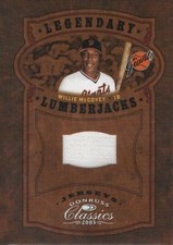 2005 Donruss Classics Legendary Players Lumberjacks Bats 14/50 willie McCovey