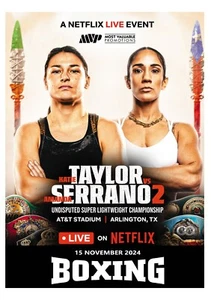 Katie Taylor Ireland v Amanda SERRANO 2 15. November 2024 BOXING FAN prog - Bild 1 von 1