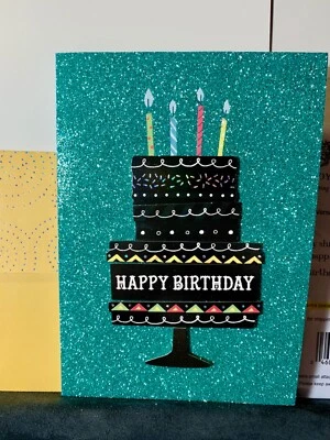 Happy Birthday Card 3D Layers of Happiness Designer Card by Burgoyne - Image 1 of 3