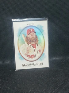 2017 Topps Allen & Ginter #112 Jayson Werth FOIL HOT BOX PARALLEL (C12) - Picture 1 of 2