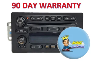 Chevy Trailblazer - GMC Envoy Olds Bravada 6 disc CD player 15058229 - Unlocked - Picture 1 of 1