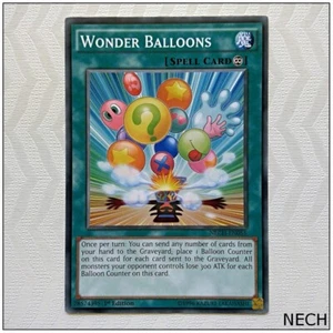Wonder Balloons - NECH-EN055 - Common 1st Edition Yugioh - Picture 1 of 1