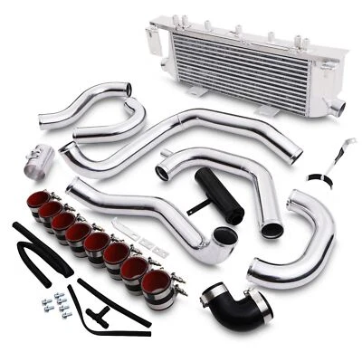 HIGH FLOW CORE FRONT MOUNT INTERCOOLER KIT FOR SUBARU IMPREZA WRX GDA 01-07 - Image 1 of 4