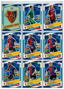 18x FC Basel Team Set Match Attax Championsleague 16/17 - Bild 1 von 2