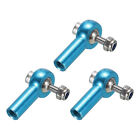 M4xL26mm Lever Steering Linkage Tie Rod Ball Joint Metal Blue for RC Car 3Pcs