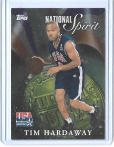 Tarjeta de baloncesto olímpico Topps EE. UU. TIM HARDAWAY NATIONAL SPIRIT 2000 #NS5 - Imagen 1 de 2