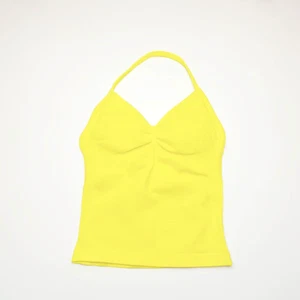 Impact Longline Strappy Top Sports Yoga Vest Underwear Women'S Fitness Top Gym B - Picture 1 of 12