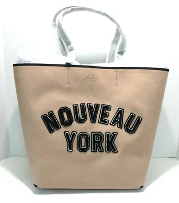 NUEVO CON ETIQUETAS BOLSO DE MANO KATE SPADE NEW YORK BELLEZA ELEGANTE NUEVO YORK SARGA  Foto 1 de 4