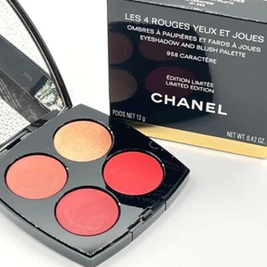 CHANEL Les 4 Rouges Yeux Et Joues 958 CARACTÈRE Eyes & Cheeks Limited Edition - Picture 1 of 4