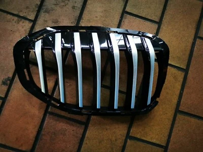 Original BMW Parrilla Niere F40 Parrillas Derecho 7450959 7450957 Nuevo - Imagen 1 de 4