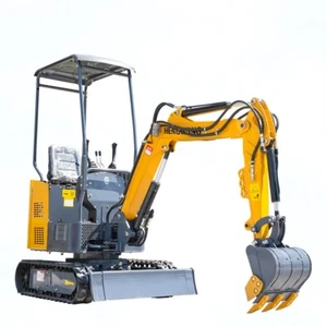 Limited time discount 1900 lbs mini excavator, side swing telescopic chassis B&S - Picture 1 of 23