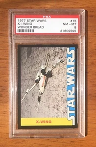 1977 Wonder Bread Star Wars #15 X-WING PSA 8 NEAR MINT - MINT!!! - Picture 1 of 10