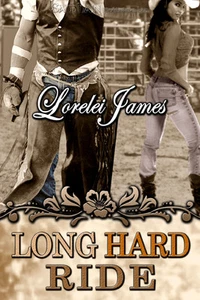 LONG HARD RIDE by Lorelei James EROTIC CONTEMPORARY COWBOY MENAGE ~ OOP HTF - Imagen 1 de 3