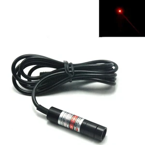 15pcs 650nm 5mW Red Dot Focusable Laser Diode Module Locator 5V 12x55mm - Picture 1 of 4