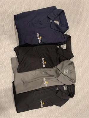 Polo de golf Simplot Callaway Opti-Dri para hombre talla grande, lote de cuatro Foto 1 de 4