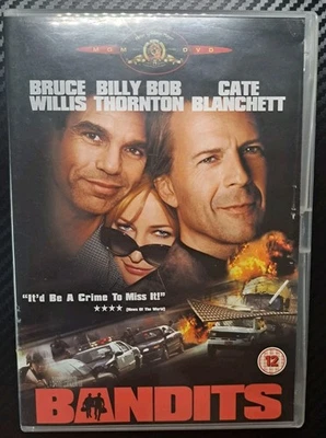 Bandits (DVD, 2001) Bruce Willis, Cate Blanchette  - Image 1 of 2