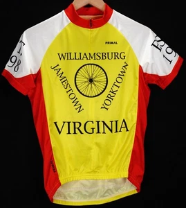 HERREN PRIMAL WILLIAMSBURG AREA RADFAHRER KURZARM TRIKOT JAMESTOWN YORKTOWN S - Bild 1 von 7