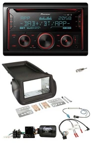 Pioneer 2DIN DAB Lenkrad Bluetooth USB CD Autoradio für Citroen Nemo Peugeot Bip - Bild 1 von 9