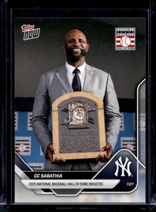 2025 Topps Now #473 CC Sabathia Basiskarte (Menge) - Bild 1 von 2