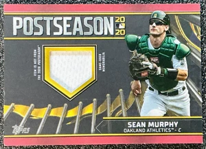 Sean Murphy 2021 Topps Series 1 #PPR-SM 2020 Postseason Relic Red /25 (MEM) - Picture 1 of 2