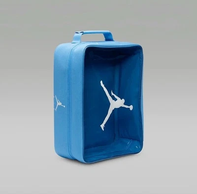 Nike Air Jordan Bolsa de Zapatos Deportes Entrenamiento Bolso de Mano Azul/Blanco 0776-B9F Foto 1 de 4