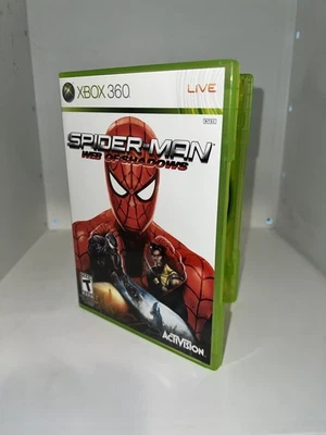 Spider Man Web of Shadows Xbox 360 Complete CIB VG - Image 1 of 4