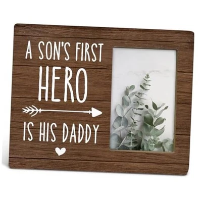  Daddy Gift Ideas, Dad Gift From Son, Rustic a Son's First Daddy Gift Ideas 02 - Image 1 of 4