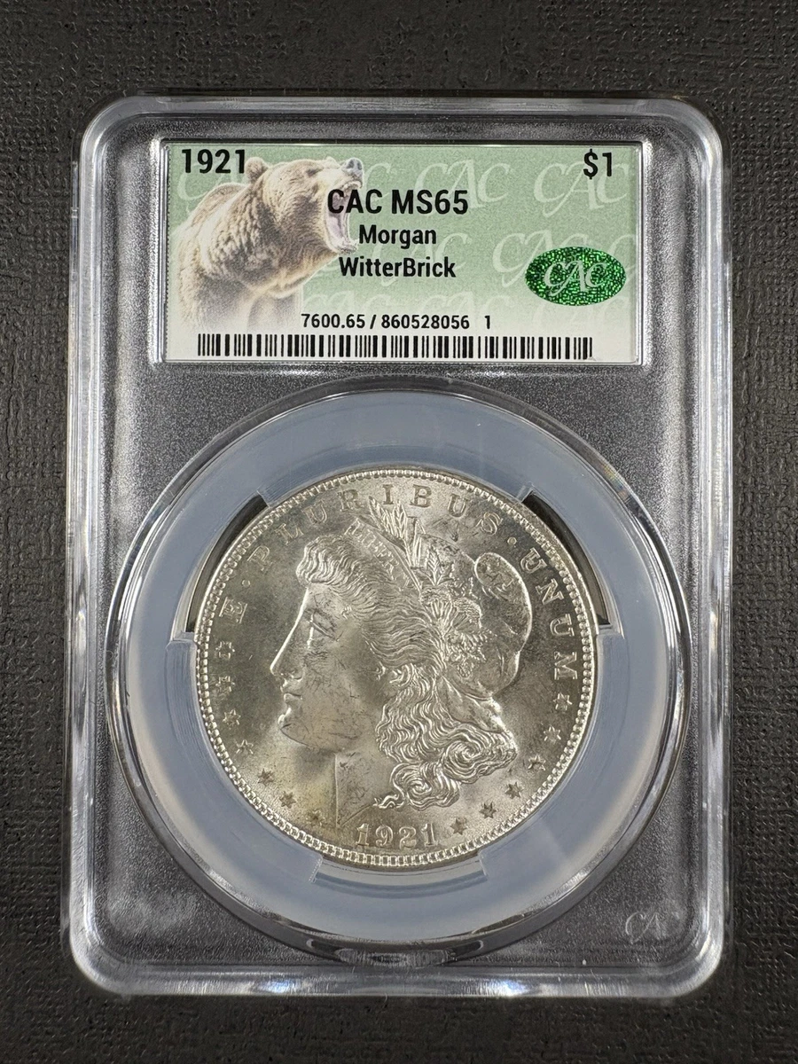 1921 MS 65 Graded Morgan Dollars for sale | eBay