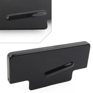 1x Coperchio Lato Batteria per Harley Dyna Super Wide Glide Low Rider 1997-2005 Nero - Foto 1 di 6