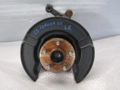 24-25 TOYOTA COROLLA SE REAR DRIVER SIDE BEARING HUB WITH ABS SENSOR AND DISC — 第 1/4 张图片