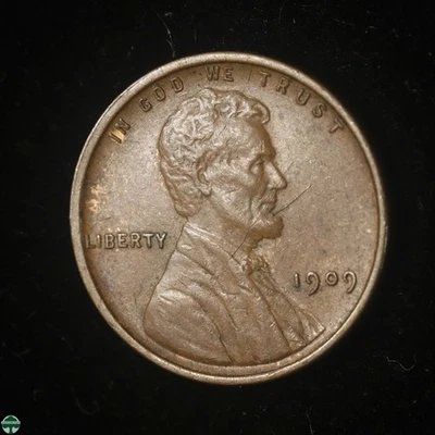 1909 VDB Lincoln Wheat Cent - Extra Fine Details - Image 1 of 2
