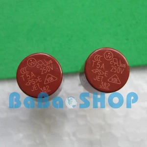 5pcs T5A 250V 5A TR5 Round Miniature Slow Blow Micro Sub Min Fuse New - Picture 1 of 3