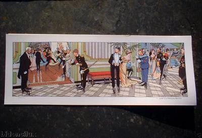 BELLE GRAVURE par GERVESE : BAL à la PREFECTURE MARITIME