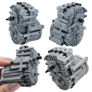 JDM Metal 2-speed Gearbox Transmission for 1/14 Tamiya RC Truck SCANIA VOLVO Car - Picture 1 of 14
