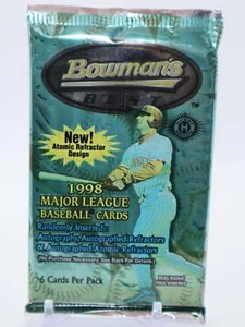 1998 Bowman Best Baseball Hobby Pack (6 Cards) - Picture 1 of 3