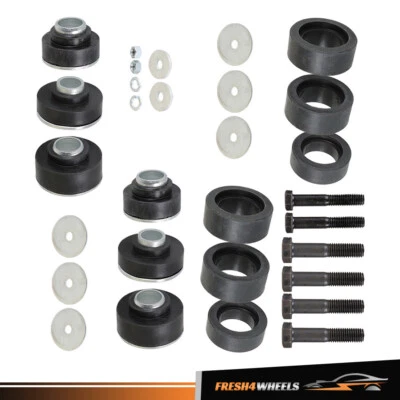 Kit de bujes de montaje para Chevrolet Camaro 1967-1981 Pontiac Firebird 1967-1972 Foto 1 de 4