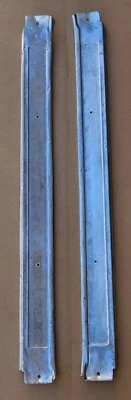 Par de placas de desgaste de umbral delantero Ford Thunderbird 1961-1963 OEM - L y R Foto 1 de 4