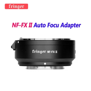 Fringer NF-FX II AF Lens Adapter for Nikon F Lens to Fuji Fujfilm X X-T3 X-Pro3 - Picture 1 of 8