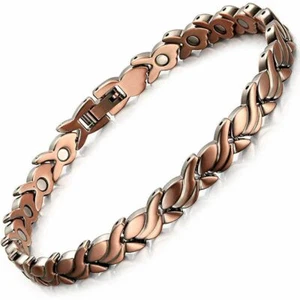 Damen Rot Kupfer Armband Exquisit Bequem Tragen Jahrestag Geburtstag Geschenk - Bild 1 von 8