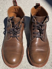 Allen Edmonds Brown Leather Boots Patton Weatherproof Dainite Sole Size 11.5