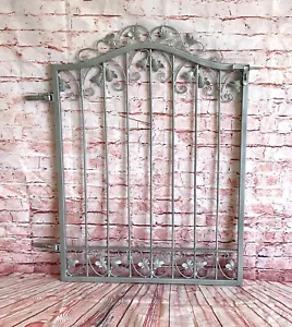 Puerta de Jardín Puerta Metal Hierro Forjado Monaco-GT124/100R Fuego Galvanizado - Imagen 1 de 4